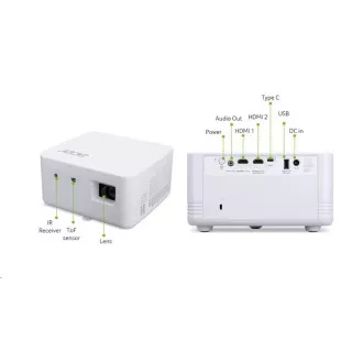 ACER projektor PD1810ic DLP 4K2K 1000 Lm 50.000:1 EMEA 2,4 kg torba za nošenje EURO kabel za napajanje HDMI