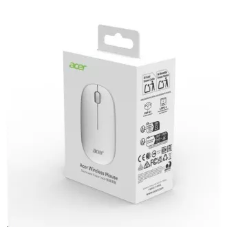 ACER bežični miš s mjehurićima, RF2.4G, 1600 dpi, bijeli