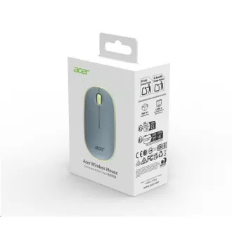 ACER bežični miš s uskim uzorkom, RF2.4G, 1600 dpi, plavi