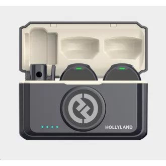 Hollyland Lark M2 Combo - bežični lavalier mikrofon (Duo, ShineCharcoal)