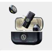 Hollyland Lark M2 USB-C - bežični lavalier mikrofon s USB-CP utikačem (Duo, Shine Charcoal)