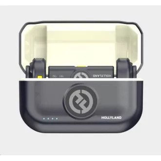 Hollyland Lark M2 USB-C - bežični lavalier mikrofon s USB-CP utikačem (Duo, Shine Charcoal)
