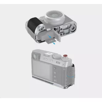 SmallRig 4555 L-oblikovani grip za FUJIFILM X100VI / X100V srebrni