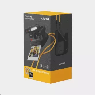 Polaroid Flip Black + paket filmova u boji (8 fotografija)