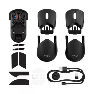 HyperX Pulsefire Saga bežični - Igraći miš (crni) - Miš