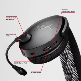 Bežične slušalice za igranje HyperX Cloud Jet Dual, plave