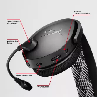 Bežične slušalice za igranje HyperX Cloud Jet Dual, plave
