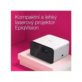 EPSON projektor EF-21W, Full HD, laser, 5.000.000:1, USB 2.0, HDMI, Miracast, 3.5mm Jack, 5W zvučnik EPSON projektor EF-21W, Full HD, laser, 5.000.000:1, USB 2.0, HDMI, Miracast, 3.5mm Jack, 5W zvučnik