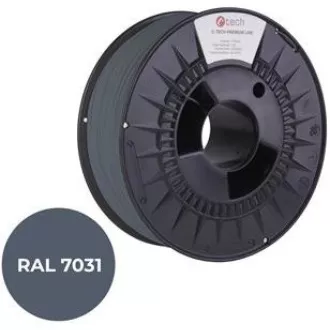 C-TECH Print string (filament) PREMIUM LINE, PLA, sivo-plava, RAL7031, 1.75mm, 1kg C-TECH Print string (filament) PREMIUM LINE, PLA, sivo-plava, RAL7031, 1.75mm, 1kg
