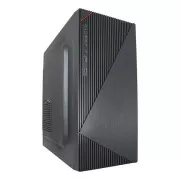 VeinX kućište Crown CR18A Mid Tower, bez izvora napajanja, 1x USB3.0, 2x USB2.0, crno