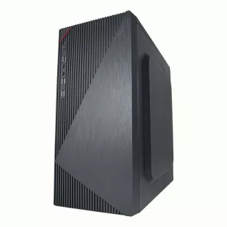 VeinX kućište Crown CR18A Mid Tower, bez izvora napajanja, 1x USB3.0, 2x USB2.0, crno