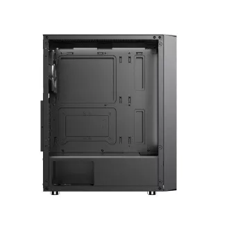 1stCOOL kućište GAMER 4, Mid tower, AU, USB 3.0, USB-C, 2x120mm, bez napajanja, crna
