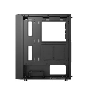 1stCOOL kućište GAMER 4, Mid tower, AU, USB 3.0, USB-C, 2x120mm, bez napajanja, crna