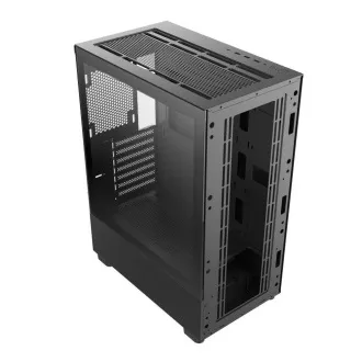 1stCOOL kućište GAMER 5, Mid tower, AU, USB 3.0, USB-C, 2x 140 ARGB ventilator, 1x 120 ARGB ventilator, bez izvora napajanja, crna 1stCOOL kućište GAMER 5, Mid tower, AU, USB 3.0, USB-C, 2x 140 ARGB ventilator, 1x 120 ARGB ventilator, bez izvora napajanja, crna