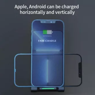 1stCOOL bežični QI punjač H18, preklopni stalak, USB-C, bijeli