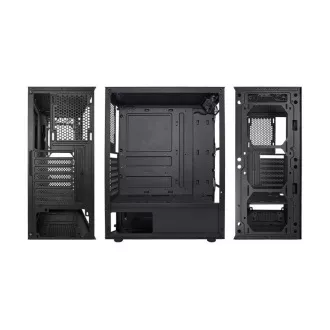 VeinX kućište HERMES MESH Mid Tower, ATX, 1xUSB 3.0, 2xUSB 2.0, 4x ARGB ventilator, ARGB kontroler, crno VeinX kućište HERMES MESH Mid Tower, ATX, 1xUSB 3.0, 2xUSB 2.0, 4x ARGB ventilator, ARGB kontroler, crno