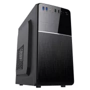 VeinX kućište Chant CH25M Micro Tower, bez napajanja, 1x USB-C, 2x USB3.0, 1x USB2.0, crno