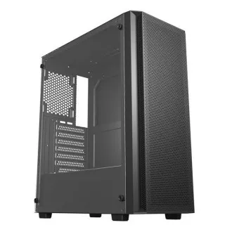 VeinX kućište BR15A Mid Tower, bez napajanja, 2x USB3.0, 1x USB2.0, 4x 120mm ARGB ventilator, 1x ARGB kontroler, crno