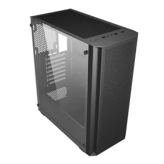 VeinX kućište BR15A Mid Tower, bez napajanja, 2x USB3.0, 1x USB2.0, 4x 120mm ARGB ventilator, 1x ARGB kontroler, crno