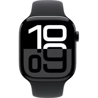 Apple Watch Series 10 GPS 42 mm jet crno aluminijsko kućište s crnim sportskim remenčićem - S/M Apple Watch Series 10 GPS 42 mm jet crno aluminijsko kućište s crnim sportskim remenčićem - S/M