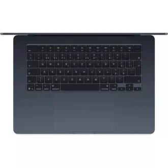Apple MacBook Air 15'' M4 čip 10-jezgreni CPU i 10-jezgreni GPU, 24 GB, 512 GB SSD - ponoć