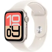 Apple Watch SE 3 GPS + Cellular 44 mm Starlight aluminijsko kućište sa Starlight sportskim remenom - S/M