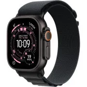 Apple Watch Ultra 3 GPS + Cellular 49 mm crno titansko kućište s crnom alpskom loopom - veliko