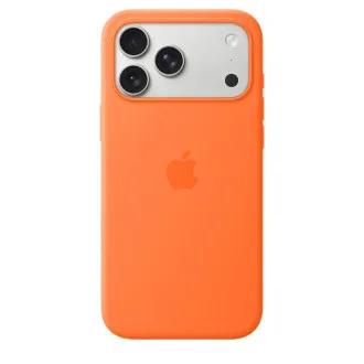 Silikonska maskica za Apple iPhone 17 Pro Max s MagSafeom - narančasta