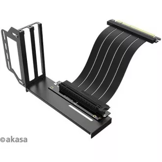 AKASA RISER BLACK PRO, Vertikalni GPU držač + Premium PCIe 3.0 Riser kabel AKASA RISER BLACK PRO, Vertikalni GPU držač + Premium PCIe 3.0 Riser kabel