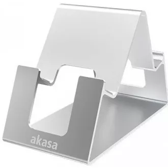 AKASA stalak Aries Pico, aluminijski stalak za mobitel i tablet, srebrni AKASA stalak Aries Pico, aluminijski stalak za mobitel i tablet, srebrni