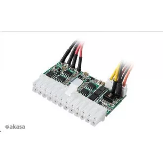 AKASA adapter AK-PE200-01, 200W DC-to-DC ATX, 4-pinski DIN AKASA adapter AK-PE200-01, 200W DC-to-DC ATX, 4-pinski DIN