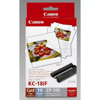 Canon KC18IF naljepnica 54x86 18 kom za termo sublimacijski printer