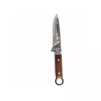 Lovački nož s ukrašenom oštricom, 27 cm