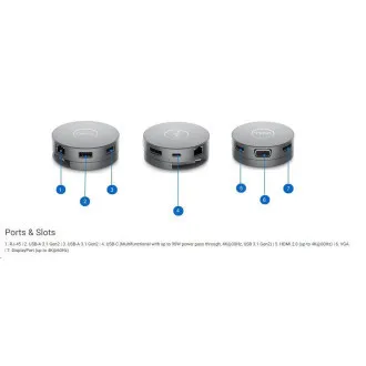 DELL DA310 USB-C mobilni adapter