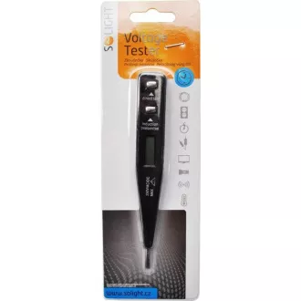 Solight tester, LCD, C napon: 12 - 230V