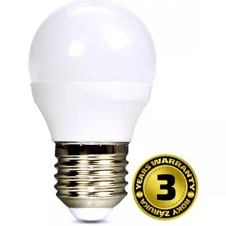 Solight LED žarulja, miniglobus, 6W, E27, 6000K, 510lm
