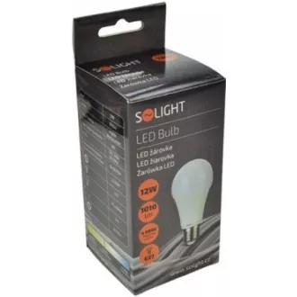 Solight LED žarulja, klasični oblik, 12W, E27, 4000K, 270°, 1020lm
