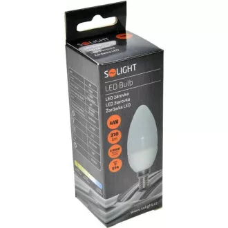 Solight LED žarulja, svijeća, 4W, E14, 3000K, 340lm