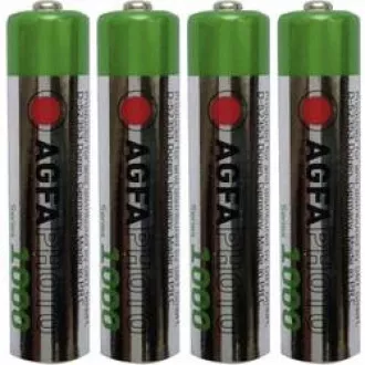 AgfaPhoto punjiva AAA NiMH baterija, 900mAh, blister 4 kom