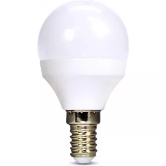 Solight LED žarulja, miniglobe, 6W, E14, 3000K, 510lm, bijeli dizajn