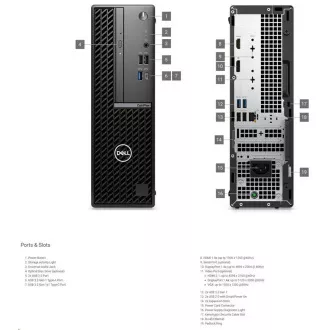 DELL PC OptiPlex 7020 SFF/180W/TPM/i3 14100/8GB/512GB SSD/Integrirani/WLAN/vPro/Kb/Miš/W11 Pro/3Y PS NBD DELL PC OptiPlex 7020 SFF/180W/TPM/i3 14100/8GB/512GB SSD/Integrirani/WLAN/vPro/Kb/Miš/W11 Pro/3Y PS NBD