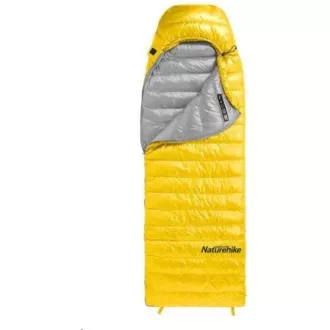 Naturehike puhasta vreća za spavanje CW400 750FP 930g veličina L - žuta Naturehike puhasta vreća za spavanje CW400 750FP 930g veličina L - žuta