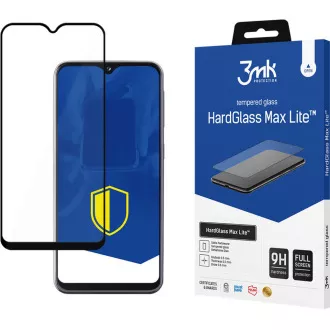 3mk kaljeno staklo HardGlass Max Lite za Samsung Galaxy A20e (SM-A202) crno