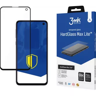 3mk kaljeno staklo HardGlass Max Lite za Samsung Galaxy S10e (SM-G970) crno