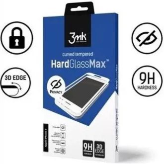 3mk kaljeno staklo HardGlass MAX Privacy za Apple iPhone 11 Pro Max, crna 3mk kaljeno staklo HardGlass MAX Privacy za Apple iPhone 11 Pro Max, crna