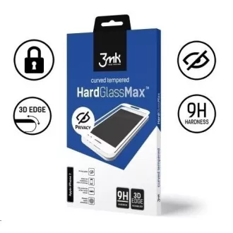 3mk kaljeno staklo HardGlass MAX Privacy za Apple iPhone 11 Pro, crna 3mk kaljeno staklo HardGlass MAX Privacy za Apple iPhone 11 Pro, crna