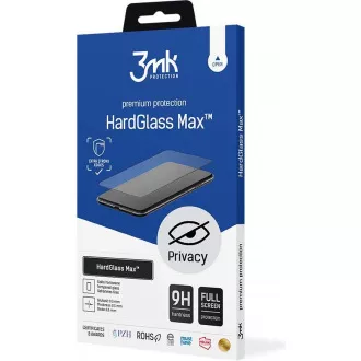 3mk kaljeno staklo HardGlass MAX Privacy za Apple iPhone 11 Pro, crna 3mk kaljeno staklo HardGlass MAX Privacy za Apple iPhone 11 Pro, crna