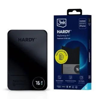 3mk powerbank - HARDY MagSynergy Ni+ 10.000mAh, bežično punjenje 3mk powerbank - HARDY MagSynergy Ni+ 10.000mAh, bežično punjenje