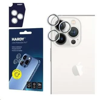 3mk HARDY Lens Protection Pro za iPhone 13 Pro/13 Pro Max Srebrna 3mk HARDY Lens Protection Pro za iPhone 13 Pro/13 Pro Max Srebrna