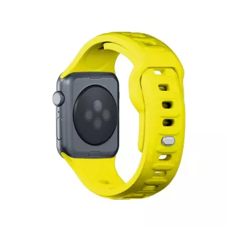 3mk remen za Apple sat 38/40/41 mm žuti